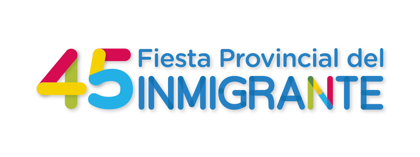 Fiesta Provincial del Inmigrante 45 - Logo